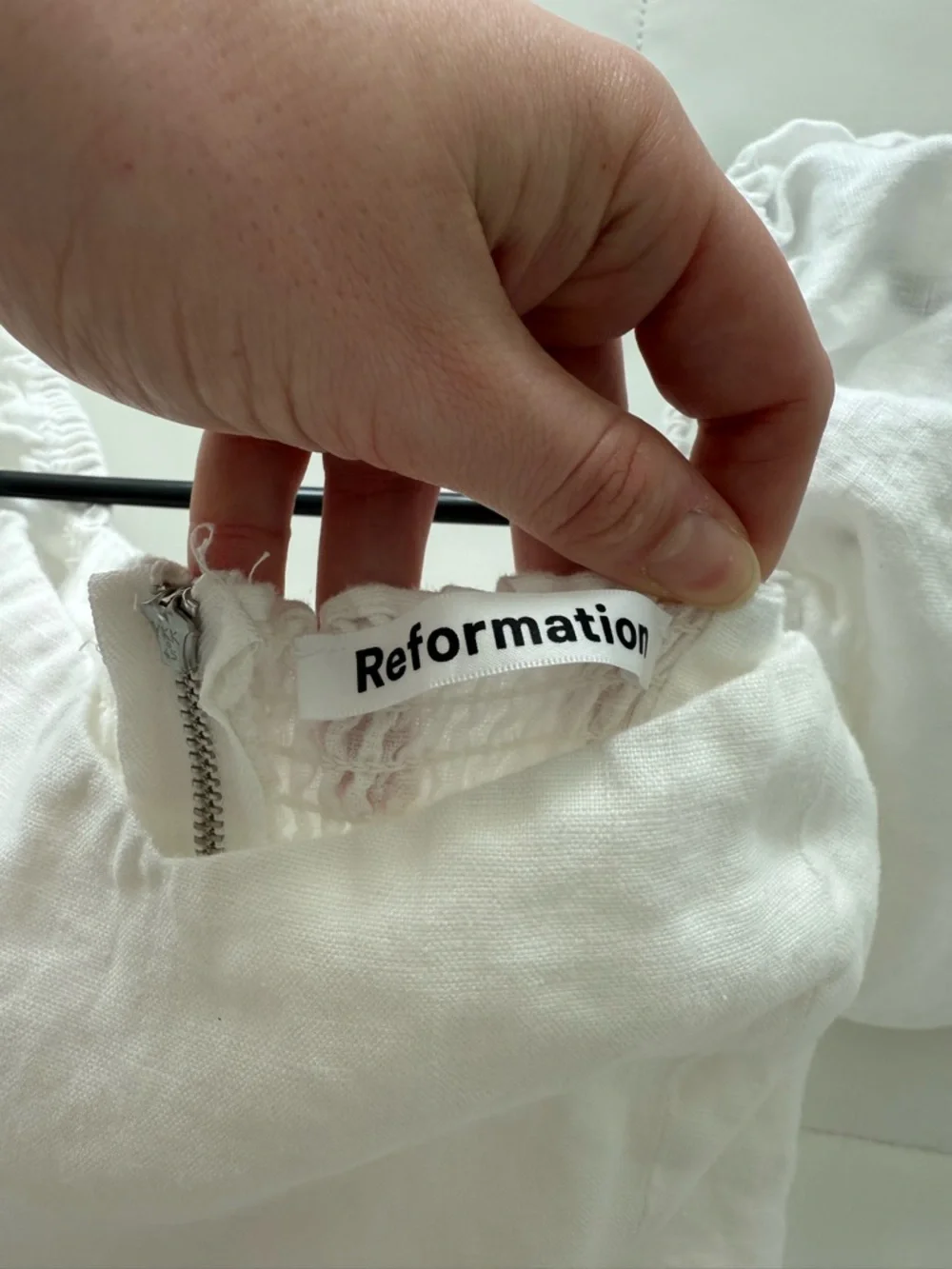 reformation linen dress - Picture 3 of 6